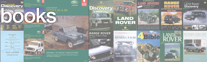 Books | Rovers North - Land Rover Parts and Accessories Since 1979